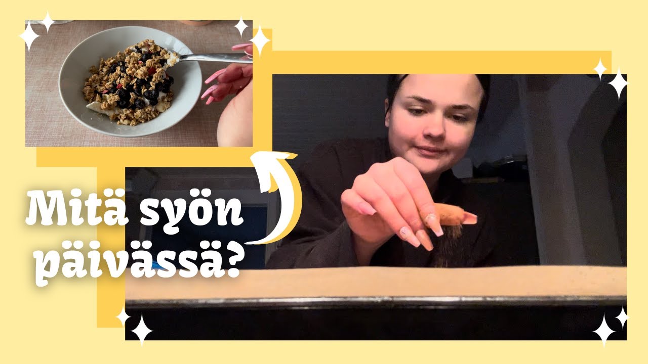 Näytän kaiken mitä syön päivässä! (What I eat in a day)
