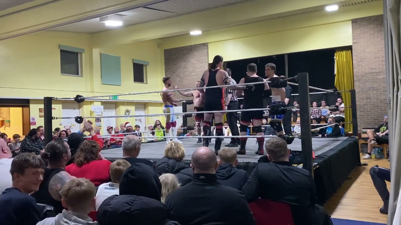 Paxton/Sedohr/Crimson vs Justice/Roux/Spike: House of Pain Wrestling Debut Day 23rd December 2023