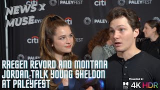 Raegen Revord and Montana Jordan Talk Young Sheldon at PaleyFest