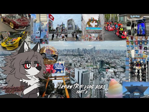 My Japan Trip Vlog of 2023 (Pt 2) - Kawagoe, Japan Mobility Show, Shibuya Sky, Yokohama, Gundam etc.
