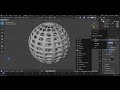 How to Perforate a Mesh in Blender #blender #b3d #modeling