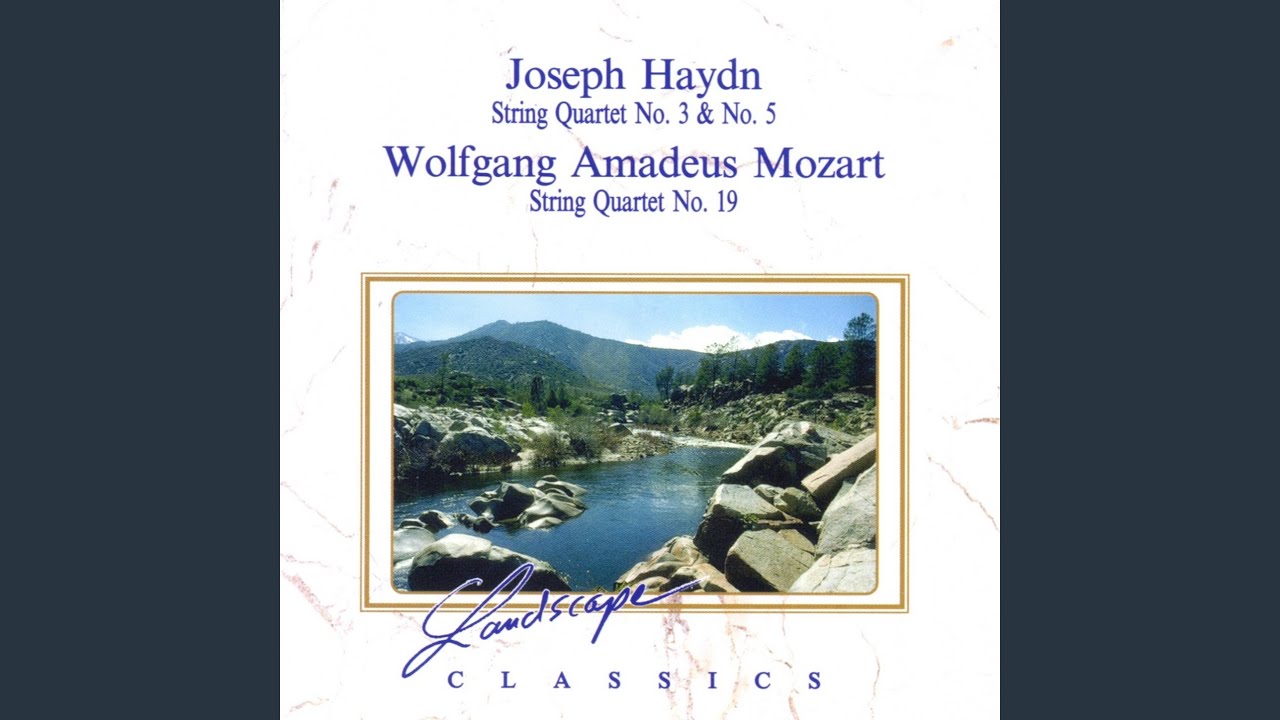 Streichquartett Nr. 5, F-Dur, op. 3: II. Andante cantabile (Serenade)