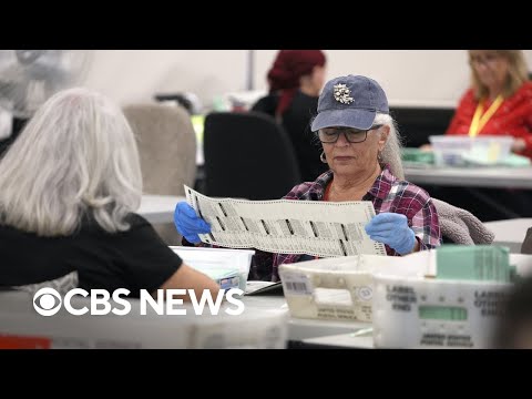 Watch Live: Maricopa County election officials give update on ballot count in Arizona - CBS News.