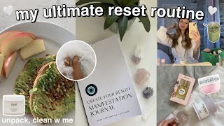 my ULTIMATE productive RESET ROUTINE | getting my life together