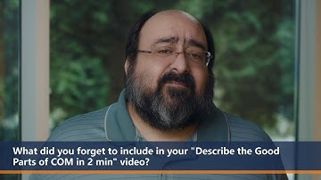 What did you forget to include in your describe the Good Parts of COM video? | One Dev Question