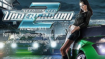 NFS UNDERGROUND 2 IN WINLATOR!!!Best and performance settings emulator. #nfsunderground2 #nfs