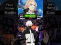 What 🤯 Do People Actually Call These Anime Characters? #ytshorts#anime