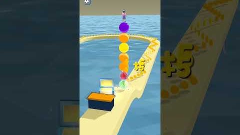 Stack Rider New Update Gameplay iOS,Android Walkthrough Level 232 #stackrider #androidgames #shorts