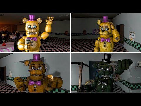 Blender/FNAF] Araya's Fnaf 1 backstage done by RazvanAndrei123 on