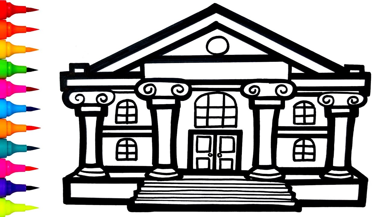 Classical Museum Architecture Drawing Techniques