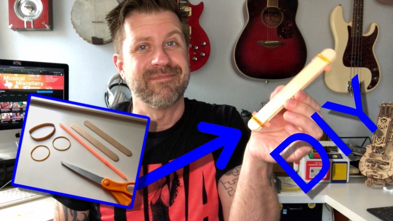 Building a Popsicle Stick Kazoo (DIY) YouTube