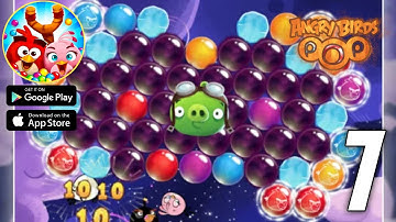 Angry Birds POP | Gameplay Walkthrough - Part 7 | (iOS & Android) | DKIceGamerz