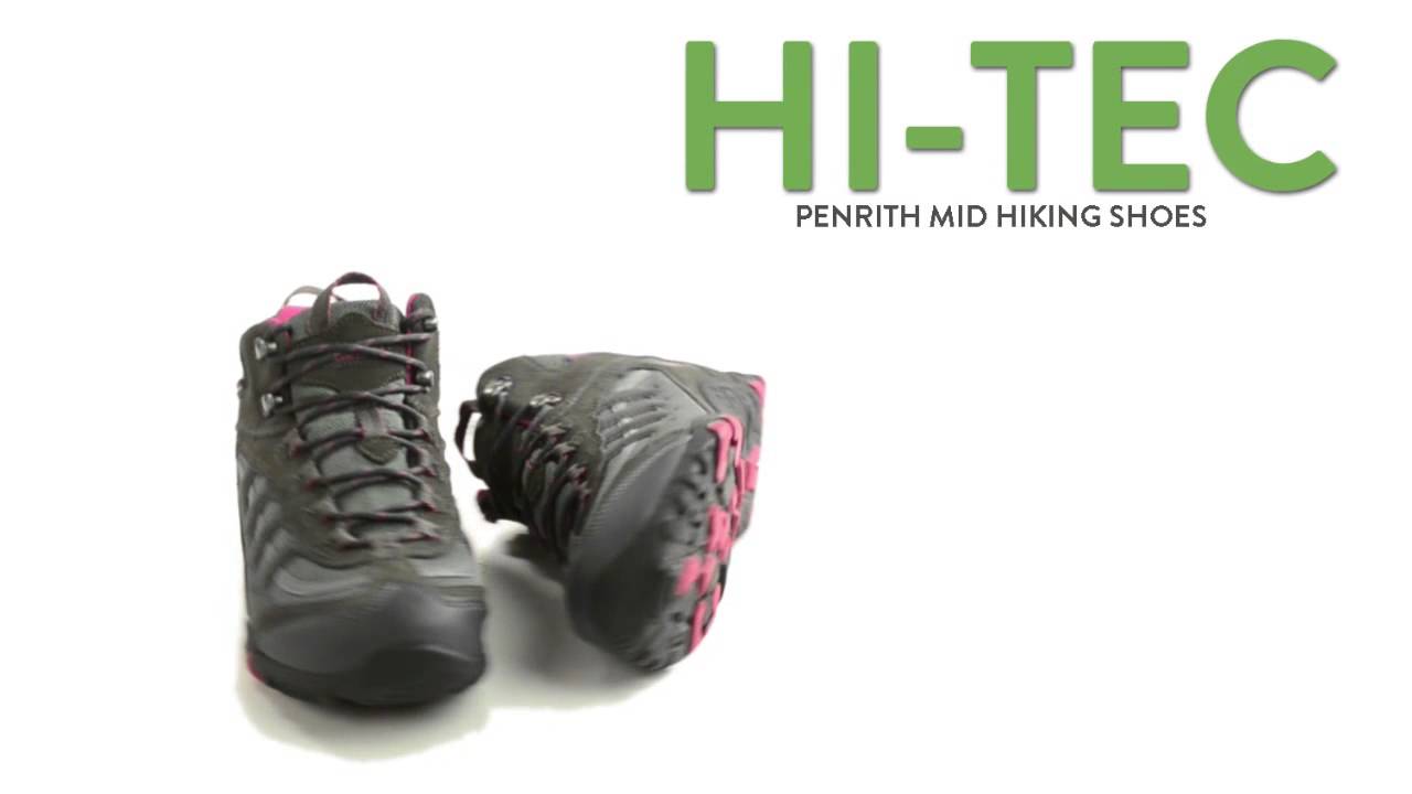 HiTec Penrith Mid Hiking Boots Waterproof (For Women) YouTube