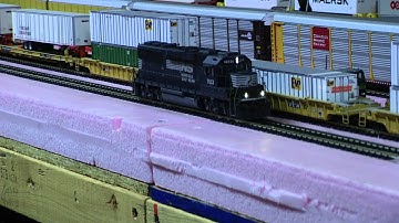 Custom Weathered P2K GP60 NS #7123 with Tsunami Sound and Ditch Lights