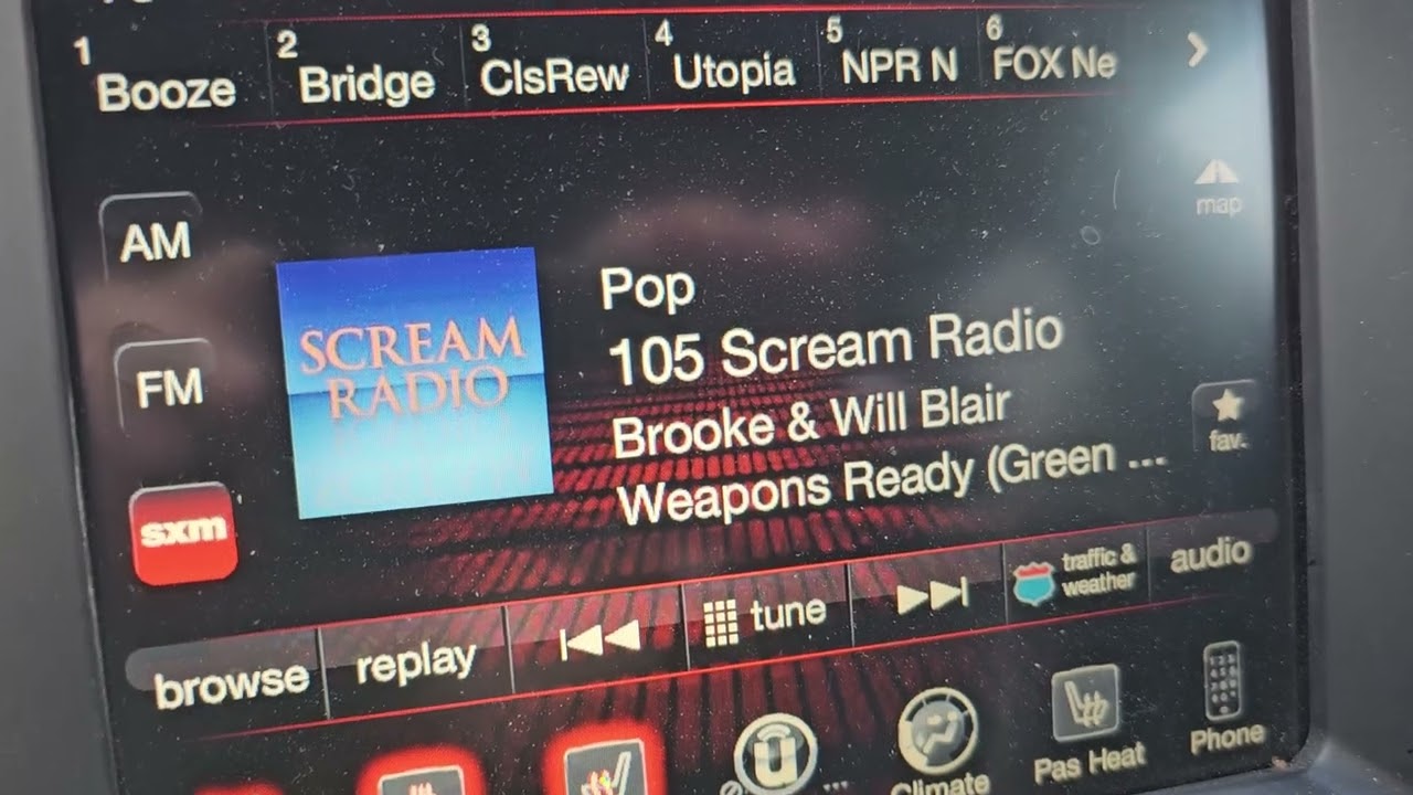 Scream Halloween Channel on Sirius XM Satellite Radio Channel 105 