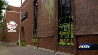 Kentucky Lottery headquarters gets 'slimed'