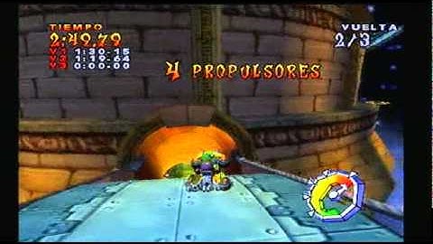 Crash Nitro Kart - Velo Ghost Race: Hyper Spaceway