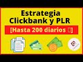 Estrategia Clickbank y PLR [Hasta 200 diarios 🤑]