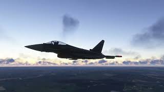 EF Typhoon Dyce to Lossiemouth