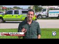 1 hospitalized after car crashes into pole in northwest Miami-Dade