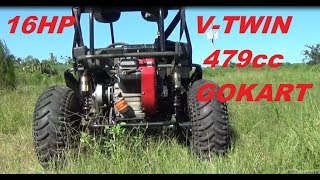 Gokart Vtwin 16Hp Briggs And Stratton Lots Of Torque