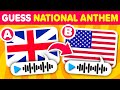 Guess the national anthem   play quiz challenge  guess the countries  general knowledge quiz