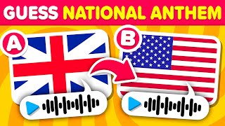 Guess The National Anthem  | Play Quiz Challenge | Guess The Countries  General Knowledge Quiz