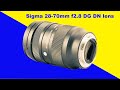 A New Standard - the Sigma 28 70 DG DN lens