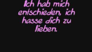 LaFee - Scheiss Liebe [lyrics] chords