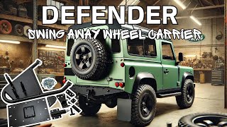 Defender Swing Away Wheel Carrier Upgrade - how to install.