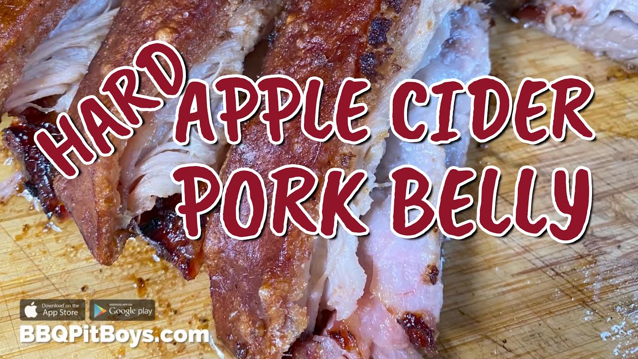 Hard Apple Cider Pork Belly