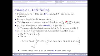 [Statistics] Lecture 5: Sampling Distributions #9 Distribution of Sample Means