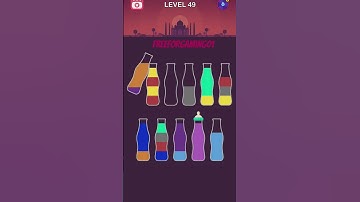 Water Sort Puzzle 🧩 games #games #shorts #shortvideo #youtubeshorts #youtube #puzzle #gamezone