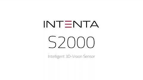 Intenta S2000 - Intelligent 3D-Vision Sensor - Advanced People Counting