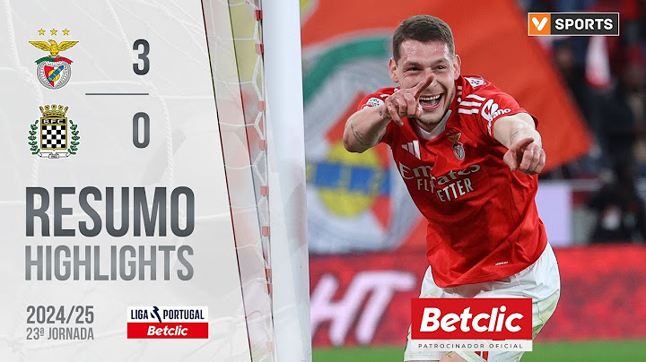 Resumo: Benfica 3-0 Boavista (Liga 24/25 #23)