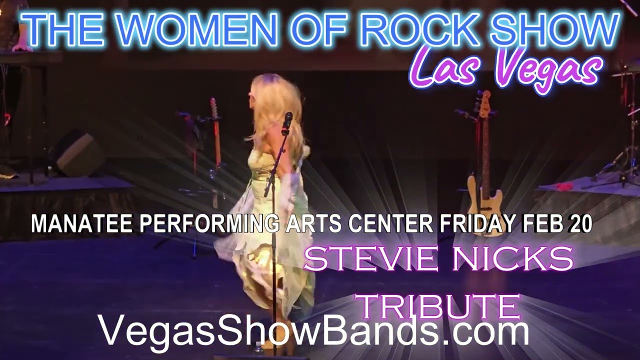 WOMEN OF ROCK SHOW MANATEE PERFORMING ARTS CENTER FLORIDA FRIDAY FEBRUARY 20TH 2026