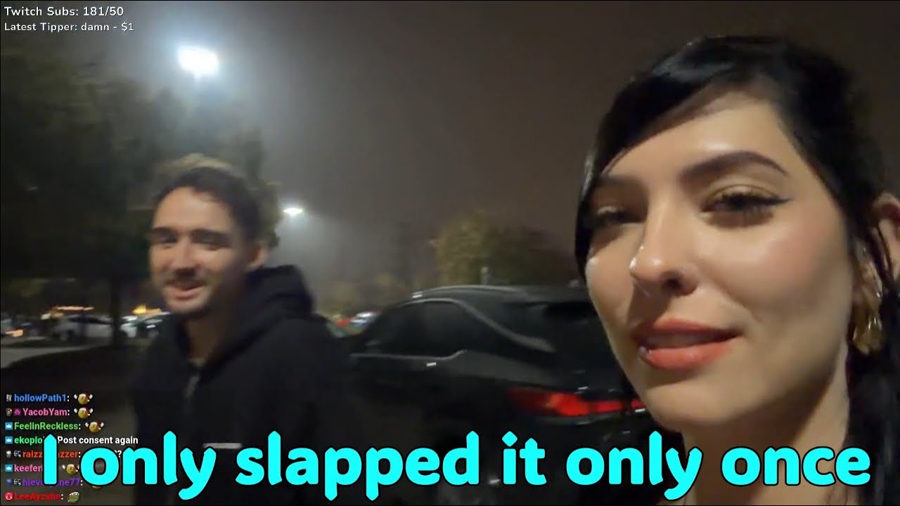 Arther say Julia slapped his ass twice