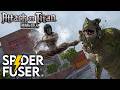 Attack on Titan on Android?! 🕸 Spider Fuser INSANE Skin Mods