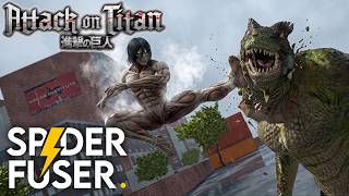 Attack on Titan on Android?! 🕸 Spider Fuser INSANE Skin Mods screenshot 5