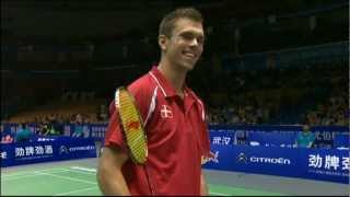 Group (Day 3) - Denmark (J.O.Jorgensen) vs Malaysia (Daren Liew) - Thomas Cup 2012