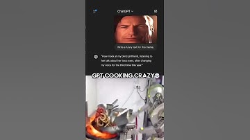 ChatGPT really cooked this one🔥#jokes #ai