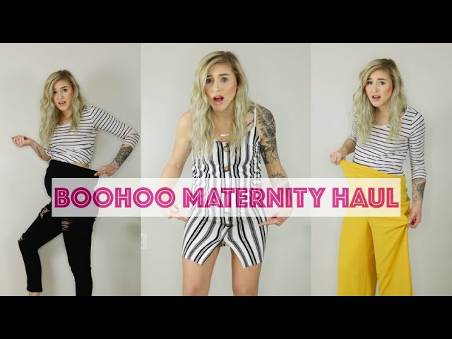 boohoo pregnancy dresses