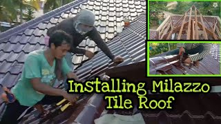 Installing Milazo tile Roof