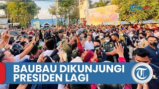 Jokowi Presiden Kedua yang Kunjungi Baubau setelah Soeharto 32 Tahun yang Lalu