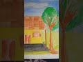 #shorts #welcome to my village house tour #village colourful scenery #village drawing for beginners