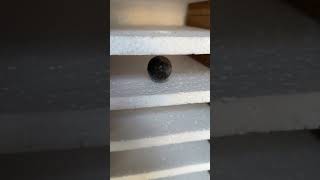 Giant 50mm Hot Iron Ball vs Thermocol 😱🔥 #shorts #asmr #experiment