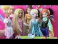Elsa Birthday Party Ft Disney Princess Dolls Full English Mini ...