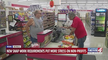 New SNAP work requirements put more stress on non-profits