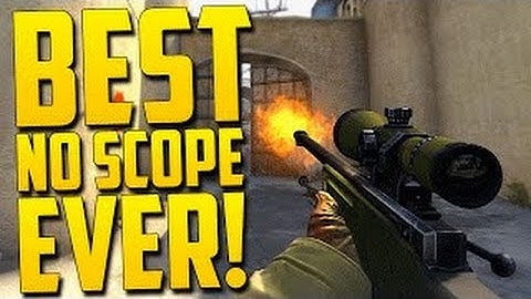 CRAZY AWP NO SCOPE CLUTCH!!! | CSGO Competitive