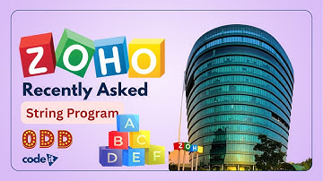 Zoho Recently Asked 🔥 | HashMap Odd Frequency Characters in Java | Code It